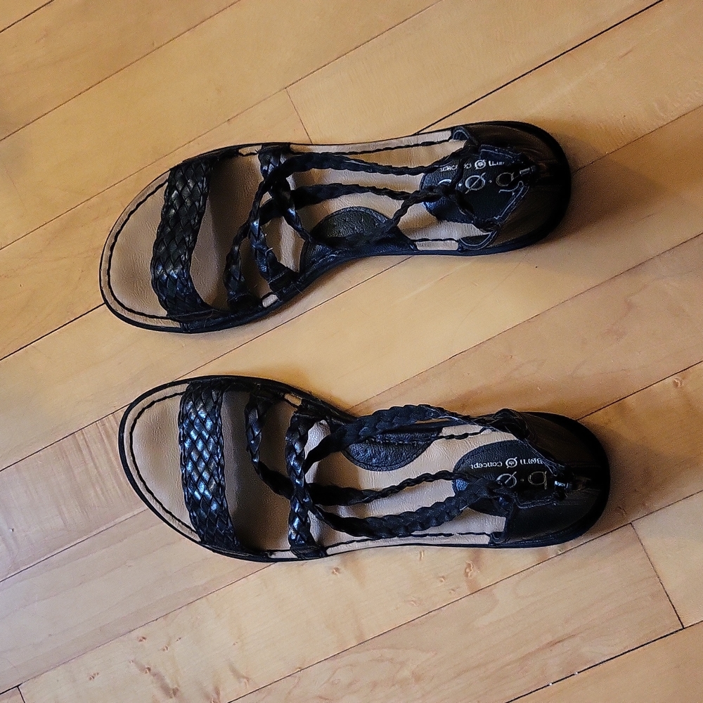 BOC Born Concept sandals, black, 8M
